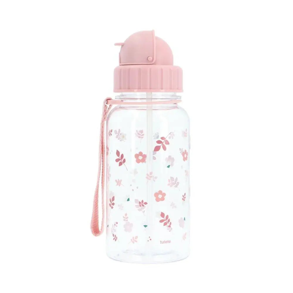 Plastic Fles Leaves Pink