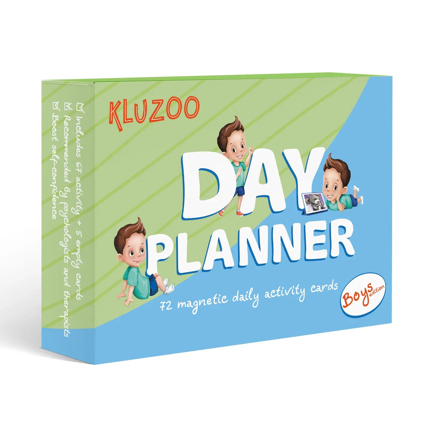Day Planner Boys - 72 magnetische kaarten met dagelijkse routines