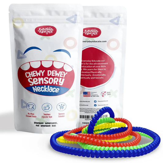Chewy Dewey™ Sensory Halsketting - (4 stuks)